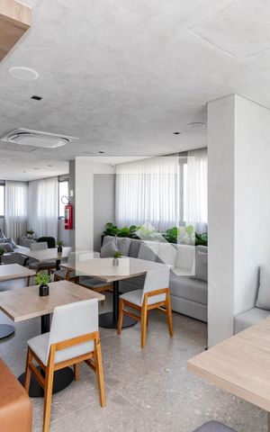 Studio à venda com 25m², 1 quarto e sem vaga Studio à venda com 25m², 1 quarto e sem vagaSalão de Festas