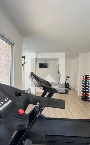 Apartamento para alugar com 34m², 2 quartos e 1 vaga Apartamento para alugar com 34m², 2 quartos e 1 vagaÁrea comum - Academia