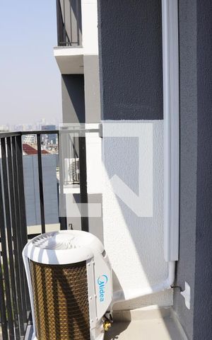 Studio à venda com 27m², 1 quarto e sem vagaVaranda
