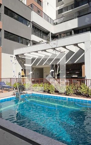 Apartamento para alugar com 24m², 1 quarto e sem vaga Apartamento para alugar com 24m², 1 quarto e sem vagaPiscina