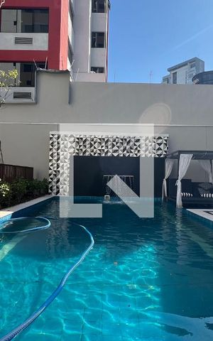 Apartamento para alugar com 24m², 1 quarto e sem vaga Apartamento para alugar com 24m², 1 quarto e sem vagaPiscina