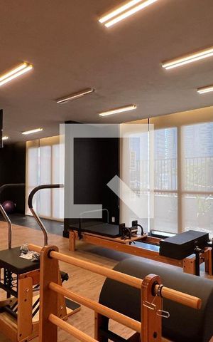 Apartamento para alugar com 24m², 1 quarto e sem vaga Apartamento para alugar com 24m², 1 quarto e sem vagaAcademia