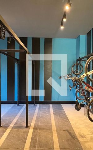 Apartamento para alugar com 24m², 1 quarto e sem vaga Apartamento para alugar com 24m², 1 quarto e sem vagaBicicletário