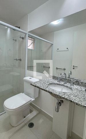 Apartamento para alugar com 67m², 2 quartos e 1 vagaBanheiro da Suíte 1