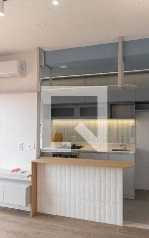 Apartamento para alugar com 34m², 1 quarto e 1 vaga Apartamento para alugar com 34m², 1 quarto e 1 vagaSala