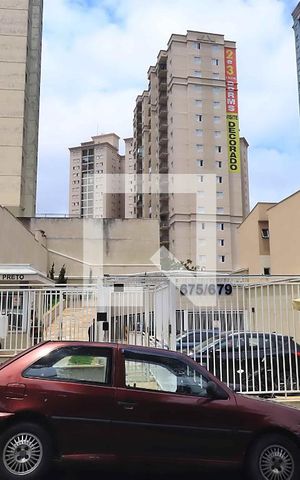 Apartamento à venda com 67m², 2 quartos e 2 vagasFachada e portaria