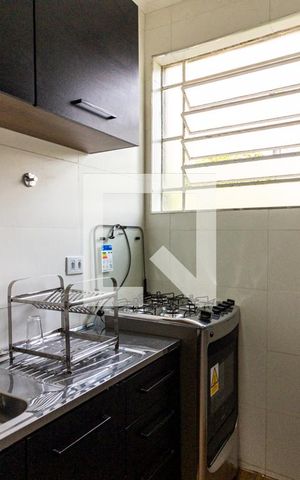 Studio para alugar com 35m², 1 quarto e sem vagaCozinha