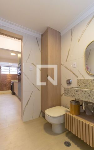 Apartamento à venda com 38m², 1 quarto e sem vaga Apartamento à venda com 38m², 1 quarto e sem vagaBanheiro
