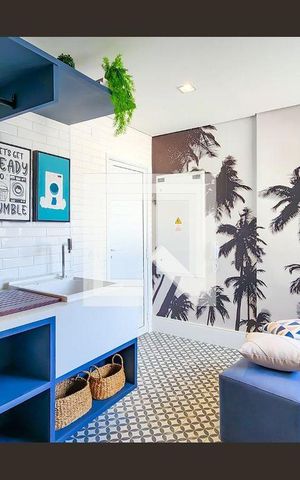 Apartamento à venda com 45m², 1 quarto e 2 vagas Apartamento à venda com 45m², 1 quarto e 2 vagasLavanderia