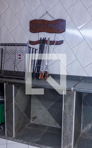 Apartamento para alugar com 39m², 2 quartos e sem vaga Apartamento para alugar com 39m², 2 quartos e sem vaga Área comum - Salão de festas 2 - churrasqueira