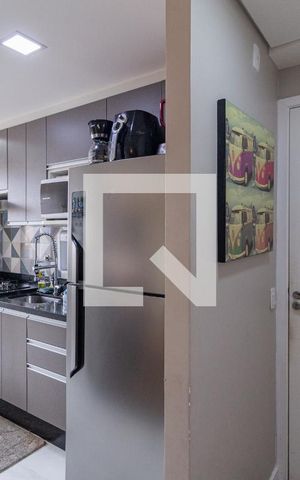 Apartamento à venda com 49m², 2 quartos e 1 vagaCozinha e área de serviço