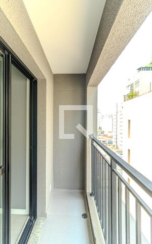 Studio à venda com 22m², 1 quarto e sem vagaVaranda