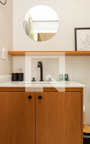 Apartamento à venda com 28m², 1 quarto e sem vaga Apartamento à venda com 28m², 1 quarto e sem vagaBanheiro