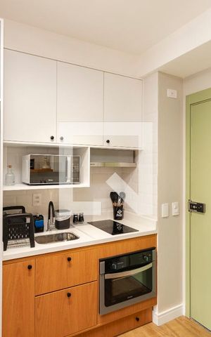 Apartamento à venda com 28m², 1 quarto e sem vaga Apartamento à venda com 28m², 1 quarto e sem vagaCozinha