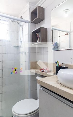 Apartamento à venda com 50m², 2 quartos e 1 vaga Apartamento à venda com 50m², 2 quartos e 1 vagaBanheiro