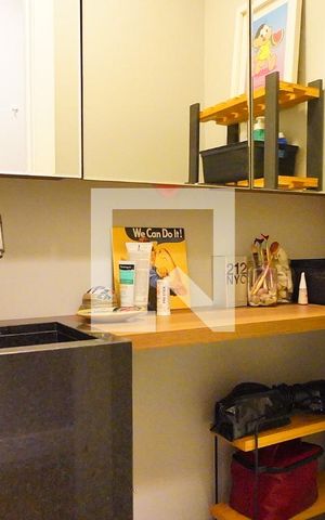 Studio para alugar com 35m², 1 quarto e sem vagaBanheiro