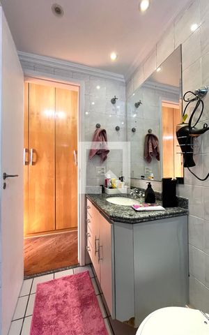 Apartamento à venda com 100m², 3 quartos e 2 vagas Apartamento à venda com 100m², 3 quartos e 2 vagasBanheiro da Suíte