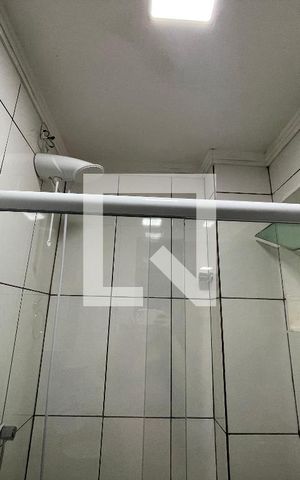 Studio para alugar com 30m², 1 quarto e sem vaga Studio para alugar com 30m², 1 quarto e sem vagaBanheiro