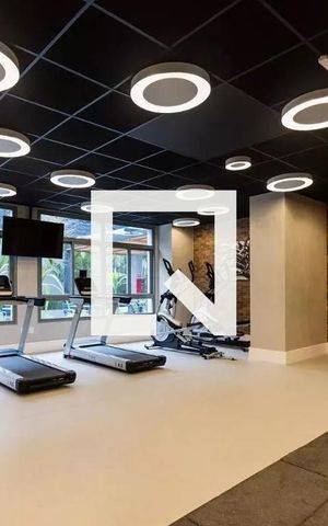 Studio para alugar com 31m², 1 quarto e 1 vaga Studio para alugar com 31m², 1 quarto e 1 vagaÁrea comum - Academia
