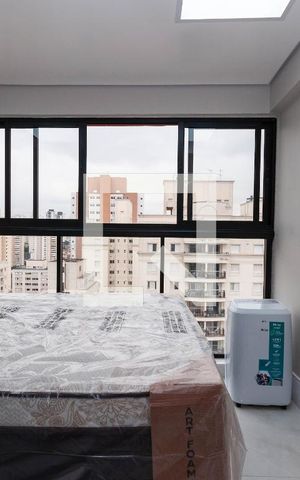 Studio para alugar com 25m², 1 quarto e sem vaga Studio para alugar com 25m², 1 quarto e sem vagaQuarto