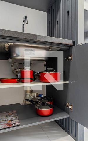 Studio à venda com 39m², 1 quarto e 1 vaga Studio à venda com 39m², 1 quarto e 1 vagaCozinha