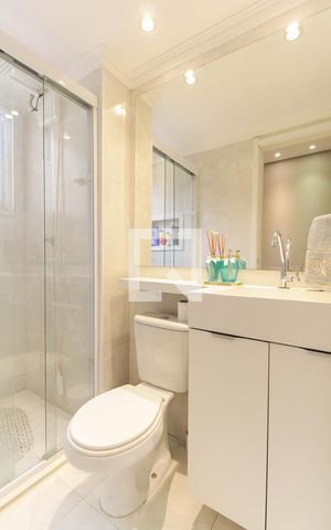 Apartamento à venda com 41m², 2 quartos e sem vaga Apartamento à venda com 41m², 2 quartos e sem vagaBanheiro