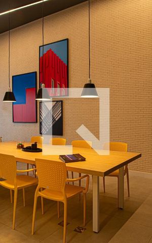 Apartamento à venda com 34m², 1 quarto e sem vaga Apartamento à venda com 34m², 1 quarto e sem vagaÁrea comum - Salão de festas
