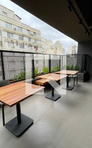 Studio à venda com 35m², 1 quarto e 1 vagaÁrea comum - Churrasqueira