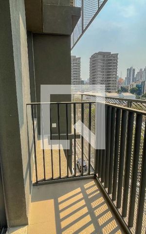 Studio à venda com 35m², 1 quarto e 1 vagaVaranda