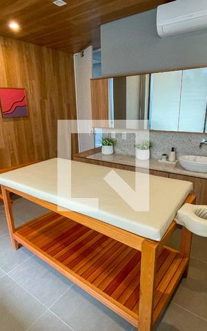 Studio à venda com 35m², 1 quarto e 1 vagaSala de massagem 