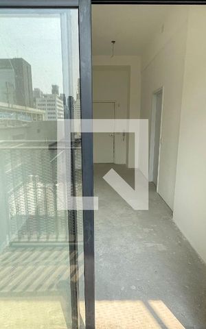 Studio à venda com 35m², 1 quarto e 1 vagaVaranda