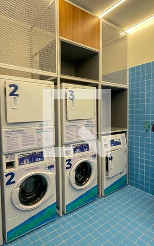 Studio à venda com 35m², 1 quarto e 1 vagaLavanderia