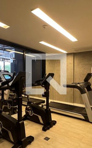 Studio para alugar com 26m², 1 quarto e sem vaga Studio para alugar com 26m², 1 quarto e sem vagaAcademia