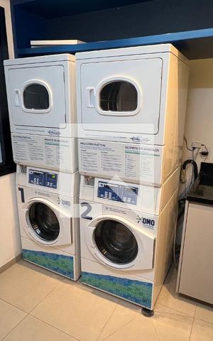 Studio para alugar com 26m², 1 quarto e sem vaga Studio para alugar com 26m², 1 quarto e sem vagaLavanderia