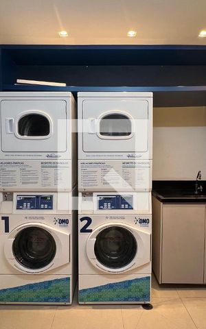 Studio para alugar com 26m², 1 quarto e sem vaga Studio para alugar com 26m², 1 quarto e sem vagaLavanderia