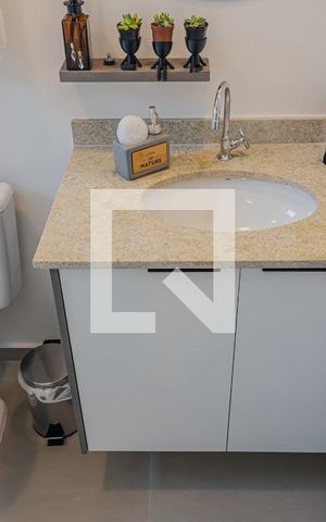 Apartamento à venda com 30m², 1 quarto e sem vagaBanheiro da Suíte