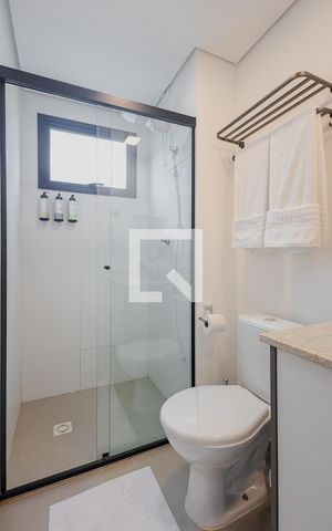Apartamento à venda com 30m², 1 quarto e sem vagaBanheiro da Suíte