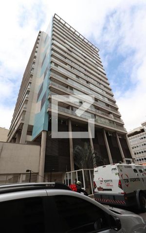 Studio à venda com 32m², 1 quarto e 1 vagaFachada do Prédio