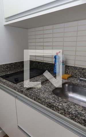 Studio à venda com 32m², 1 quarto e 1 vagaStudio - ambiente cozinha