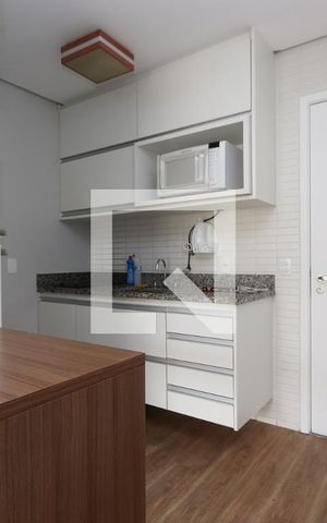 Studio à venda com 32m², 1 quarto e 1 vagaStudio - ambiente cozinha