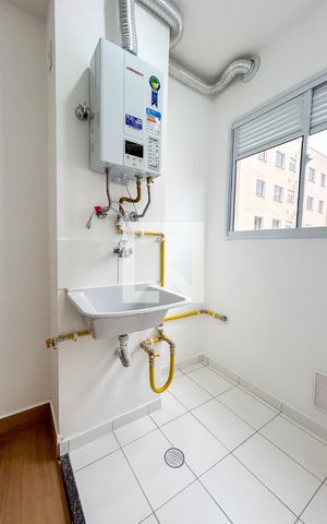Apartamento para alugar com 38m², 2 quartos e 1 vaga Apartamento para alugar com 38m², 2 quartos e 1 vagaÁrea de Serviço