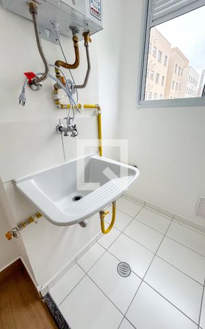 Apartamento para alugar com 38m², 2 quartos e 1 vaga Apartamento para alugar com 38m², 2 quartos e 1 vagaÁrea de Serviço