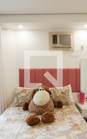 Apartamento à venda com 40m², 1 quarto e 1 vagaQuarto