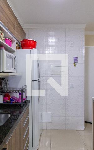 Apartamento à venda com 48m², 2 quartos e 1 vagaCozinha e área de serviço