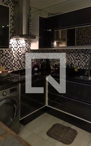 Apartamento para alugar com 45m², 1 quarto e 1 vagaCozinha Americana 