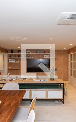 Apartamento para alugar com 122m², 3 quartos e 2 vagas Apartamento para alugar com 122m², 3 quartos e 2 vagasSala