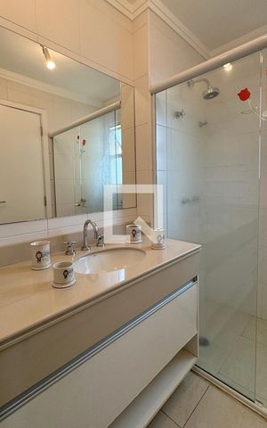 Apartamento para alugar com 133m², 3 quartos e 2 vagasBanheiro da Suíte 1