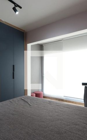 Studio para alugar com 25m², 1 quarto e sem vagaStudio - ambiente quarto