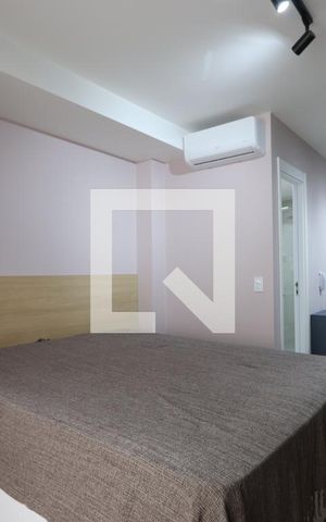 Studio para alugar com 25m², 1 quarto e sem vagaStudio - ambiente quarto