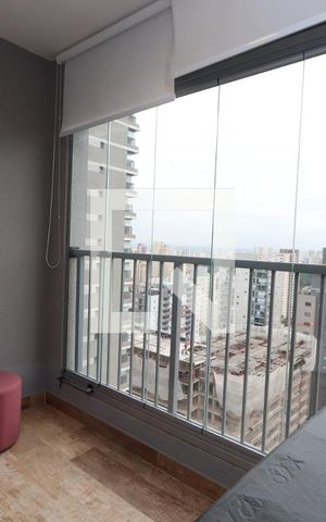 Studio para alugar com 25m², 1 quarto e sem vagaVaranda envidraçada